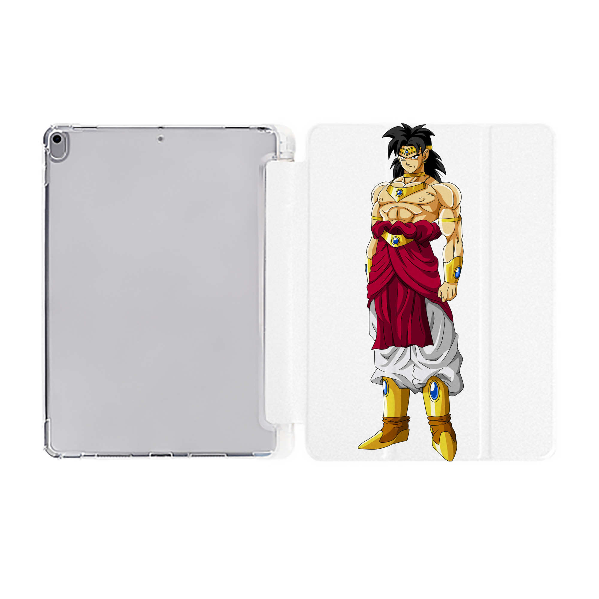 （画像用） ドラゴンボール DRAGON BALL IPad ケース ペン収納付き 三つ折りスタンド PUレザー×シリコン 対応機種9.5/10.5/10.9インチ